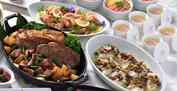 歓送迎会プラン　9,000円コース（着席ブッフェ）