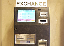 自動外貨両替機